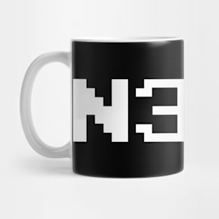 Clever pixel nerd design Mug